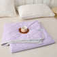 Reversible Cooling Quilt with Clover Grid Stitching