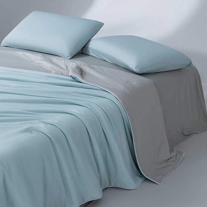 Double-sided Ice Silk Cooling Quilt