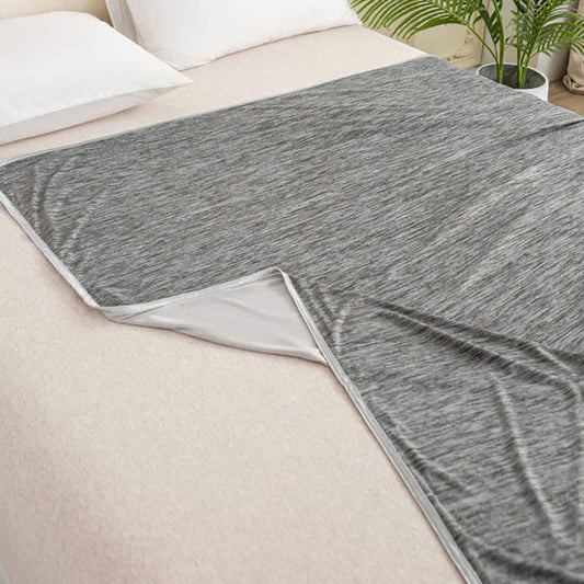 Solid Color Silky Cooling Quilt