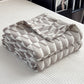 Geometric Triangle Print Cotton Muslin Quilt