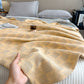 Square Stripe Print Cotton Muslin Quilt