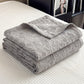 Floral Leaf Print Cotton Muslin Quilt