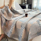 Paisley Geometric Patchwork Cotton Muslin Quilt