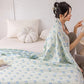 Tulip Cotton Gauze Reversible Quilt
