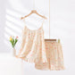 Floral Cotton Camisole Shorts Pajama Set