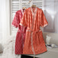 Four-Leaf Clover Cotton Gauze Kimono Robe