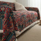 Jacquard Ethnic Tassel Wear-resistant Sofa Cover