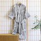 Maple Leaf Cotton Gauze Kimono Robe