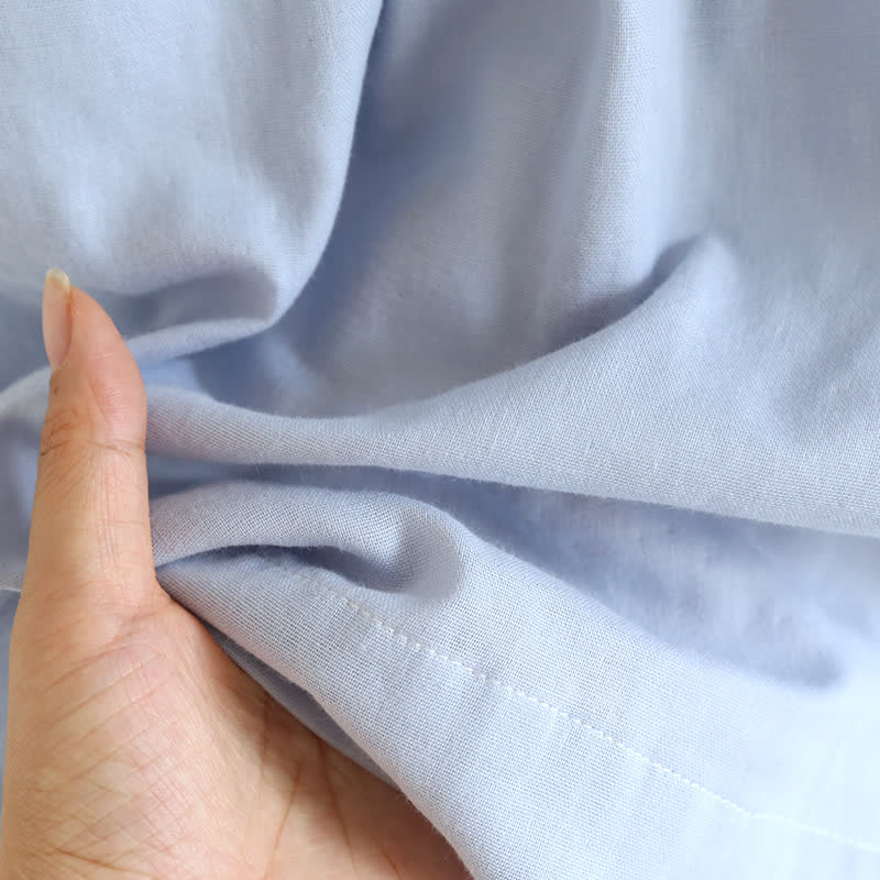 Ruffle Trim Cotton Padded Camisole Pajamas