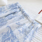 Tiger Tree Print Cotton Loungewear Set