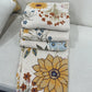 Blooming Sunflower Cotton Gauze Reversible Quilt