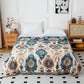 Boho Tribal Print Cotton Gauze Blanket