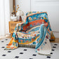 Artistic Wave Floral Cotton Gauze Quilt - image 6