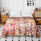 Paisley Floral Cotton Gauze Reversible Blanket