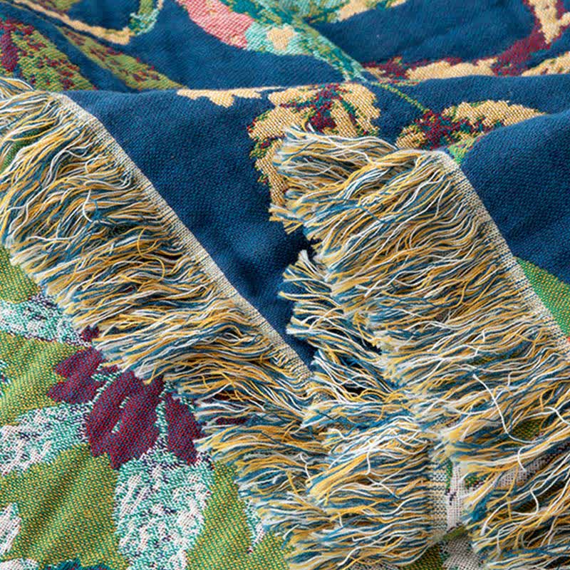 Wild Rose Cotton Gauze Reversible Quilt