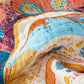 Artistic Wave Floral Cotton Gauze Quilt - image 7