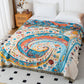 Artistic Wave Floral Cotton Gauze Quilt - image 3