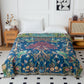 Wild Rose Cotton Gauze Reversible Blanket