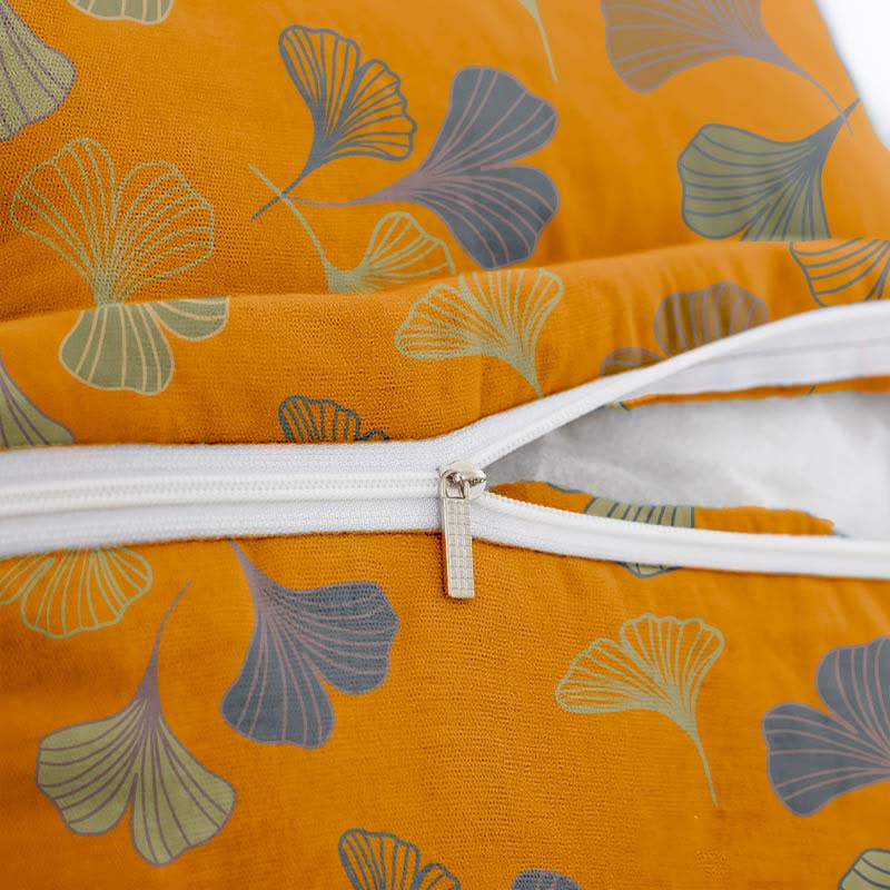 Ginkgo Biloba Cotton Jacquard Square Pillowcases(2PCS) - image 7