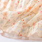 Floral Leaf Cotton Padded Camisole Nightdress