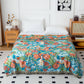 Tulip Gerbera Natural Cotton Tassel Blanket