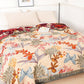 Pineapple Floral Butterfly Natural Cotton Quilt