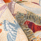 Pineapple Floral Butterfly Natural Cotton Quilt