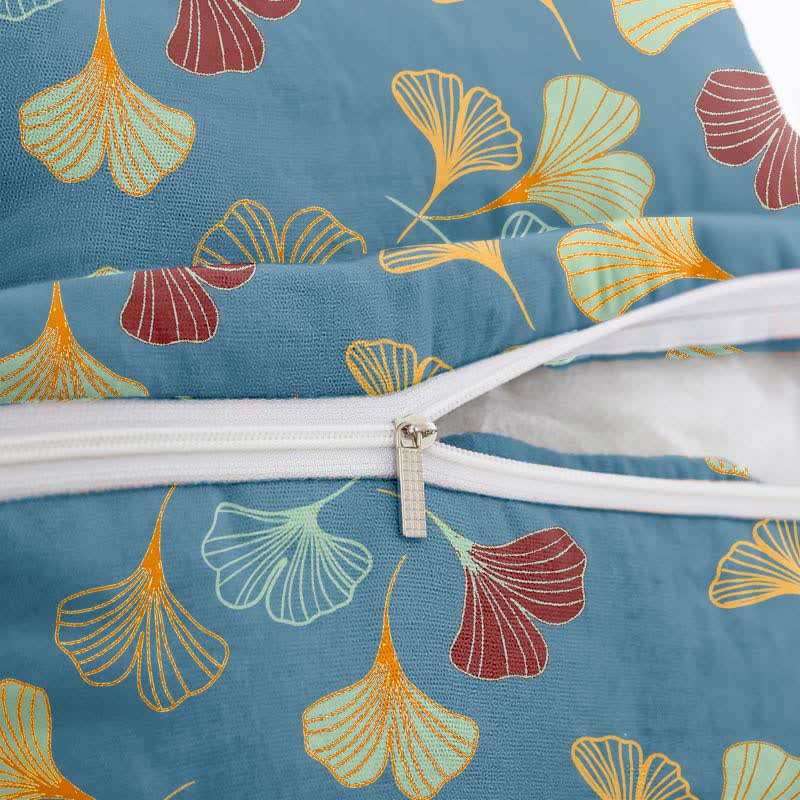 Ownkoti Ginkgo Biloba Cotton Jacquard Square Pillowcases(2PCS) - image 11