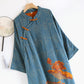 Vintage Lotus Cotton Double Gauze Nightdress