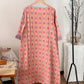 Persimmon Bow Cotton Gauze Jacquard Nightdress