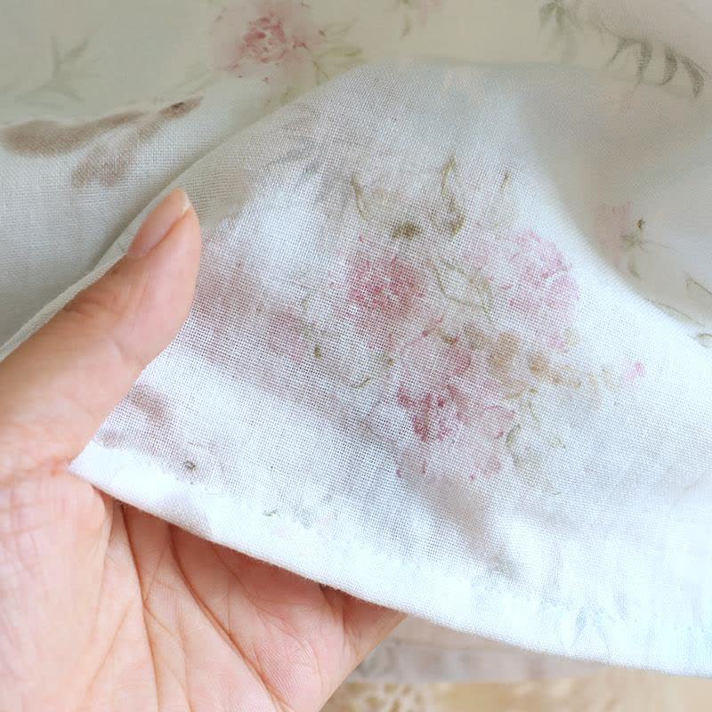 Oriental Rabbit Bamboo Cotton Gauze Nightdress