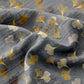 Ginkgo Reversible Cotton Gauze Jacquard Bedspread