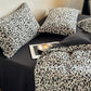 Leopard Print Natural Cotton Bedding Set(4PCS)