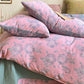 Peach Blossom Cotton Gauze Bedding Set(4PCS)