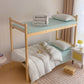 Cotton Minimalist Striped Dorm Bedding Set - Blue Green - Cal King - image 4