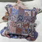 Vintage-Inspired Floral Accent Pillow - image 3