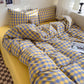 Cotton Checkered Dorm Bedding Set - image 2