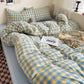 Cotton Checkered Dorm Bedding Set - image 4