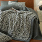 Leopard Print Natural Cotton Gauze Quilt - image 3