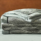 Leaf Stripe Natural Cotton Gauze Quilt - image 3