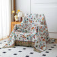 Bohemian Artistic Floral Leaf Cotton Blanket - image 2
