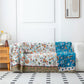 Bohemian Artistic Floral Leaf Cotton Quilt - image 3