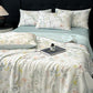 Pastel Floral Print Silky Natural Quilt - image 3