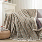 Jacquard Plaid Floral Sofa Protector - image 2