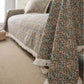 Jacquard Plaid Floral Sofa Protector - image 4