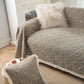 Jacquard Plaid Floral Sofa Protector - image 3