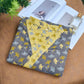 Two-Tone Ginkgo Cotton Gauze Kimono Robe - image 15