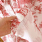 Toile Print Forest Cotton Kimono Robe - image 7