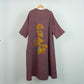 Ginkgo Leaf Print Cotton Cheongsam Nightgown - image 4