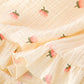 Kapok Flower Cotton Gauze Ruffle Pajamas - image 8